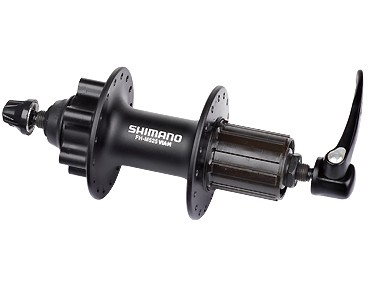 Превью  Втулка задняя SHIMANO M525 32H QR,135 мм  Disс 6 bolts Shimano/SRAM